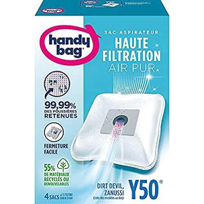 Lot de 4 sacs aspirateur non tiss&eacute; - y50 - tornado - Handy Bag