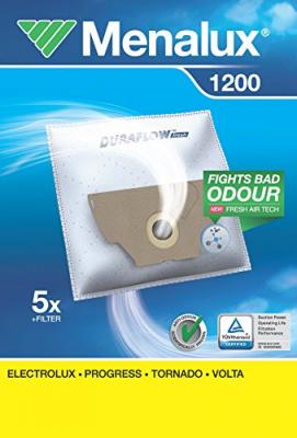 Menalux - 1200 Duraflow - 5 Sacs D'aspirateur