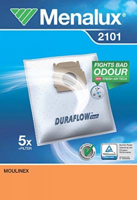 Menalux 2101 Duraflow 5 sacs d'aspirateur