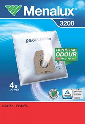 Menalux 3200 Duraflow 4 Sacs D'aspirateur (Import Allemagne)