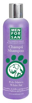 Menforsan Shampooing Intensifiant pour Chien Blanc 300 ml