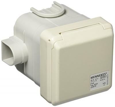 MENNEKES 4125 Prise murale femelle CEE 16 A 5 p&ocirc;les 400 V 1 pc(s)