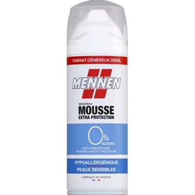 Mennen Mousse &agrave; Raser Hypoallerg&eacute;nique 0%, 250ml