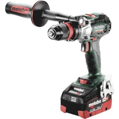 Perceuse &agrave; percussion sans fil 18V sb 18 ltx bl q i / 2x Batterie 5,5 Ah x 145 l - Metabo