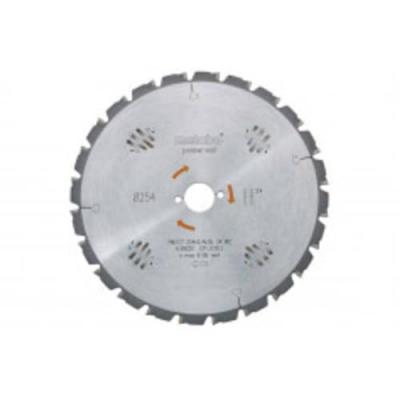 Lame de scie circulaire HW/CT 254x30, 24 WZ 20&deg; Metabo - 628025000