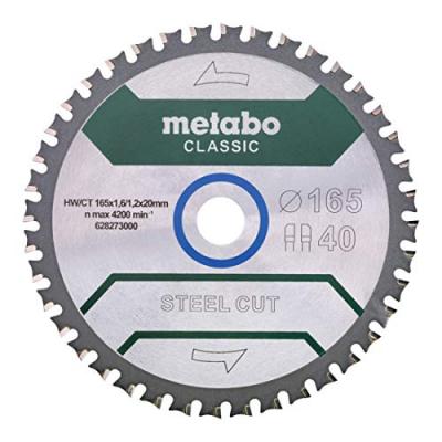 Metabo - Lame de scie circulaire classic 165x1.6x20 mm 40 dents FZFA/FZFA