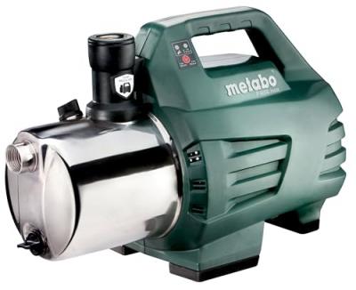 Pompe de jardin 1300 w refoulement 48 m 6000 l/h p 6000 inox metabo