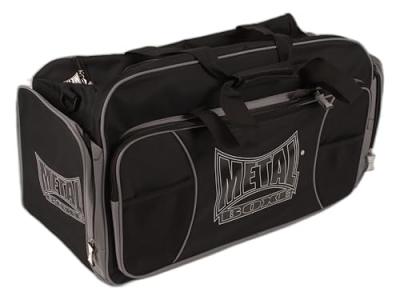 METAL BOXE TG Sac DE Sport GEANT Mixte Adulte, Noir/Gris/Jaune, Unique