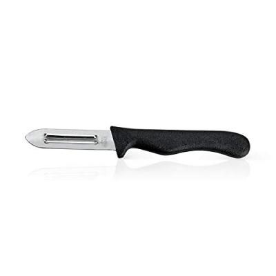METALTEX - Couteau &eacute;plucheur 2 tranchant inox blister m&eacute;taltex 258130