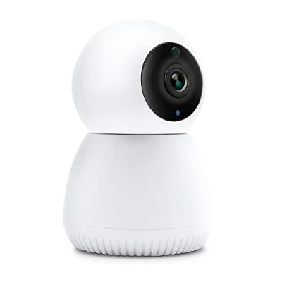 Cam&eacute;ra rotative 360&deg; intelligente Wi-Fi int&eacute;rieure - Blanc
