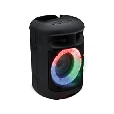 Metronic Enceinte Portable Bluetooth Drum 10 W &agrave; LED 477189