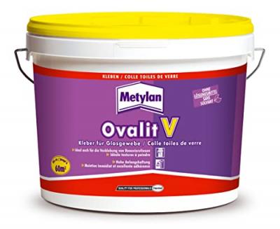 Colle toile de verre metylan ovalit v - seau 10 kg - 1701517