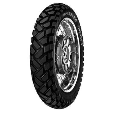 Metzeler 3 Sahara M/c 62s Dp Tt Enduro Tire Argent&eacute; 120 / 80 / R18
