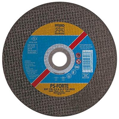 Meule &agrave; tron&ccedil;onner droite A24PPSF-INOX 230x2,5mm PFERD 1 PCS