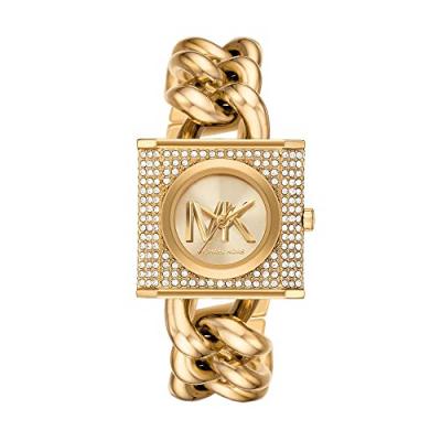 Montre Femme MK Chain lock Blanc MK4711