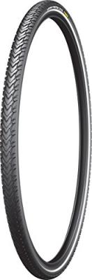 Pneu v&eacute;lo City Michelin Protek Max TR noir/flanc r&eacute;fl&eacute;chissant (20