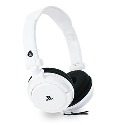Micro-casque Gaming st&eacute;r&eacute;o blanc sous licence officielle PlayStation