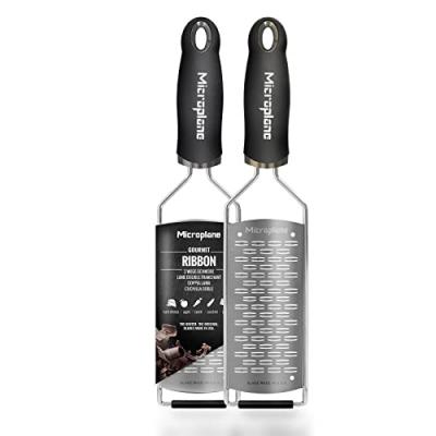 R&acirc;pe double tranchant en inox Gourmet Microplane 31,5x7,5cm
