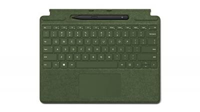 Clavier Signature pour Surface Pro avec stylet Slim Pen 2 - For&ecirc;t