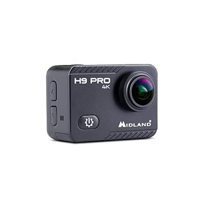 Cam&eacute;ra de sport Wi-Fi Midland H9 Pro Action Cam4K noire