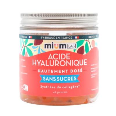 Les miraculeux mium lab gummies acide hyaluronique boite de 42