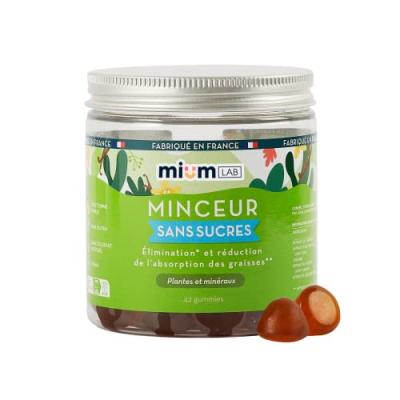 Les miraculeux mium lab gummies minceur boite de 42