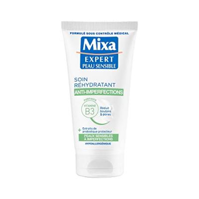 Soin Visage Tr&egrave;s Hydatant 2 En 1 Peau Sensible Mixa - Le Pot De 50ml