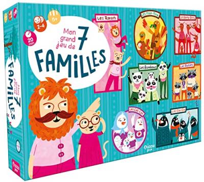 Jeu de soci&eacute;t&eacute; Auzou Mon grand jeu de 7 Familles
