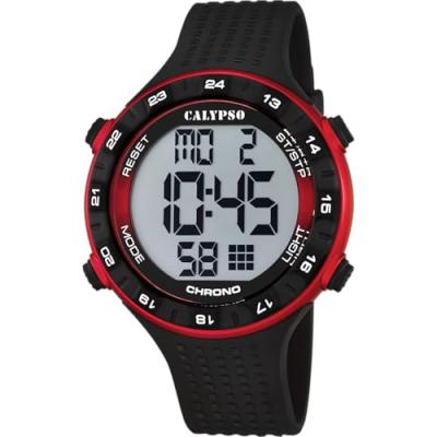 Montre Calypso Montres K5663-4 - Montre Silicone Noir Homme
