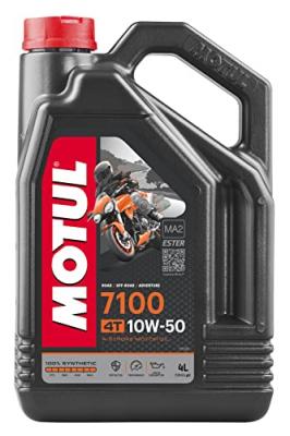 MOTUL 10W-50 synth&eacute;tique 7100, Huile moteur 4 temps, litre