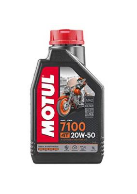 MOTUL 20W-50 synth&eacute;tique 7100, Huile moteur 4 temps, 1 litre