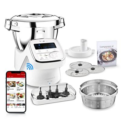 Moulinex I-Companion XL HF9081N Robot de cuisine 4,5L 1550W Blanc
