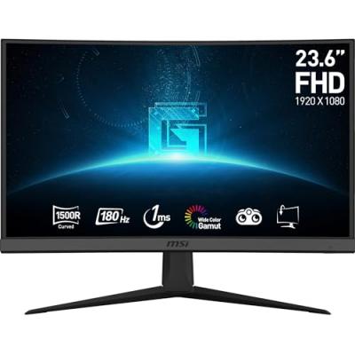 Ecran PC MSI G24C6 E2 23.6"" CURVE FHD/180Hz/VA/1ms/Adapt Sync