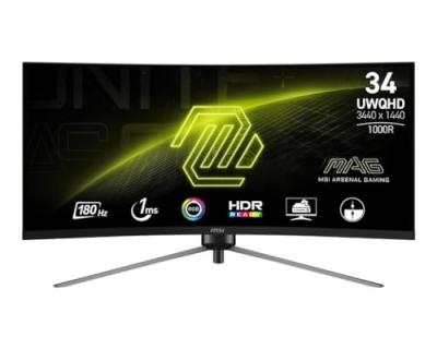 MSI 34"" Moniteur UltraWide gaming incurv&eacute; 