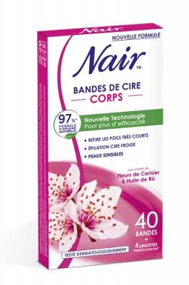 Bandes De Cire Corps Nair - La Boite De 40