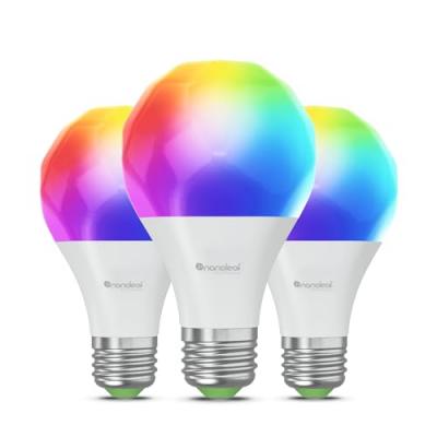 Nanoleaf A60 E27 Smart Bulb 3 Units Clair