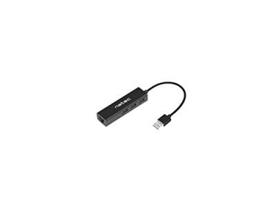 Natec Adaptateur Dragonfly USB 2.0 A RJ45 GIGABIT avec 3XUSB 2.0