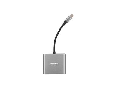 Natec Adaptateur MULTIPUERT USB-C vers USB 3.0 HDMI 4K
