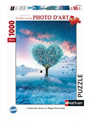 Puzzle 1000 pi&egrave;ces Nathan L&rsquo;Arbre des R&ecirc;ves par Diego Hernandez