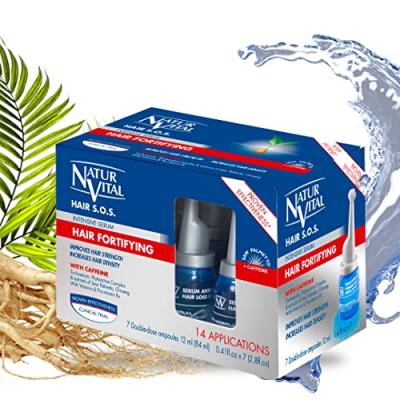Natur Vital S&eacute;rum anti-chute traitement intensif 7 flacons x 12 ml