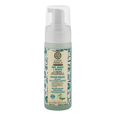 Natura Siberica mousse peeling pour cheveux gras fra&icirc;cheur et d&eacute;tox
