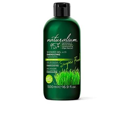 Gel de douche super food wheatgrass energizing naturalium (500 ml)