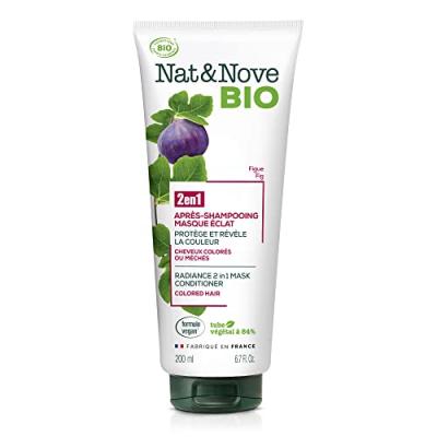 Nat&amp;Nove Bio Apr&egrave;s-shampooing Masque 2 en 1 Eclat Nat&Nove Bio