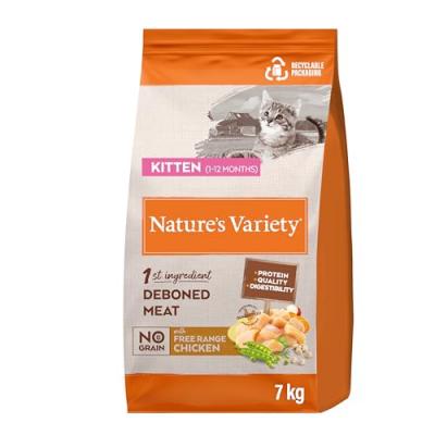 Nature's Variety Selected Kitten poulet &eacute;lev&eacute; en plein air - 7 kg