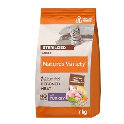 Nature's Variety Original No Grain Sterilised dinde - lot % : 2 x 7 kg