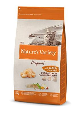Nature's Variety - Croquettes Orignal pour Chat Adult - Poulet - 3kg