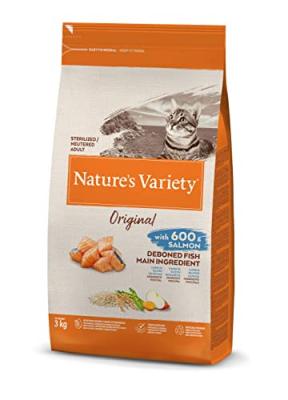 Nature's Variety Original Sterilised saumon pour chat - 3 kg