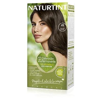 Naturtint Gel de couleur permanente Ch&acirc;taignier Naturel 4N