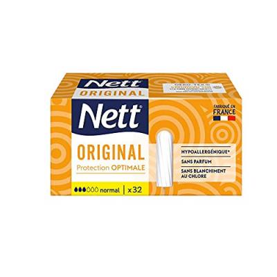 Tampons Hyg&eacute;nique Original Normal X32 Nett - La Boite De 32 Tampons