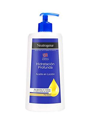 Neutrogena huile en lotion hydratation profonde peau s&egrave;che 400 ml